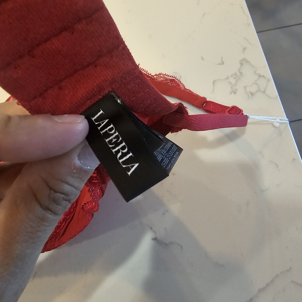 La Perla Red Lace Bra